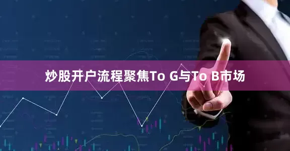 炒股开户流程聚焦To G与To B市场